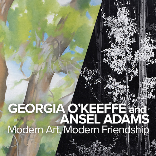 乔治亚-奥基夫和安塞尔-亚当斯：现代艺术，现代友谊